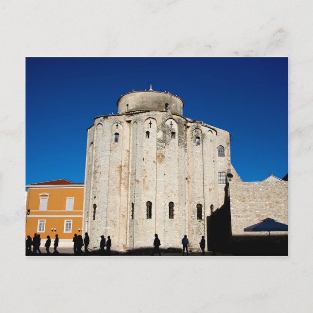 St. Donatus Church in Zadar Postcard (Front)