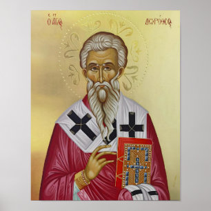 St. Dorotheus of Tyre Orthodox Icon Print