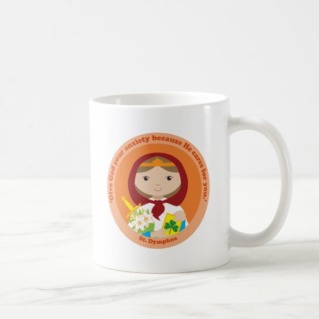 St. Dymphna Coffee Mug (Right)