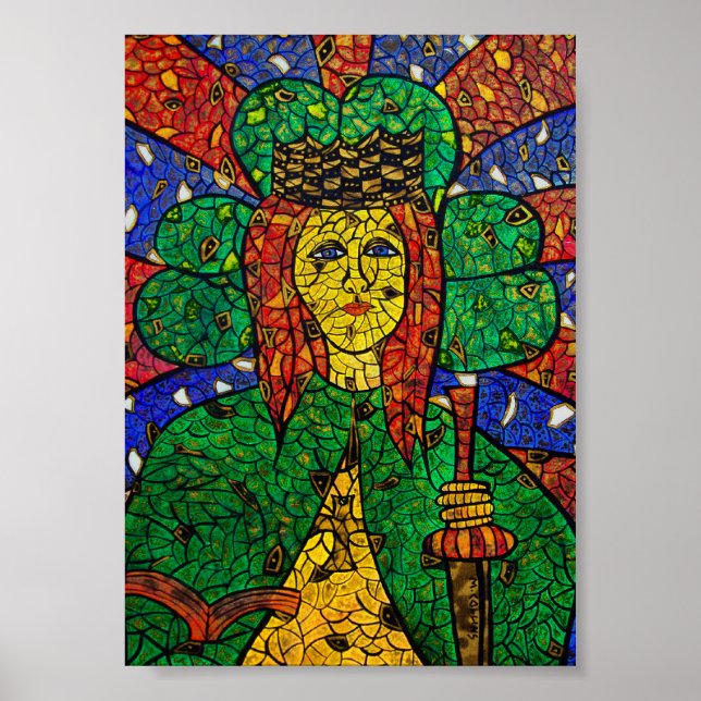 St. Dymphna Poster (Front)