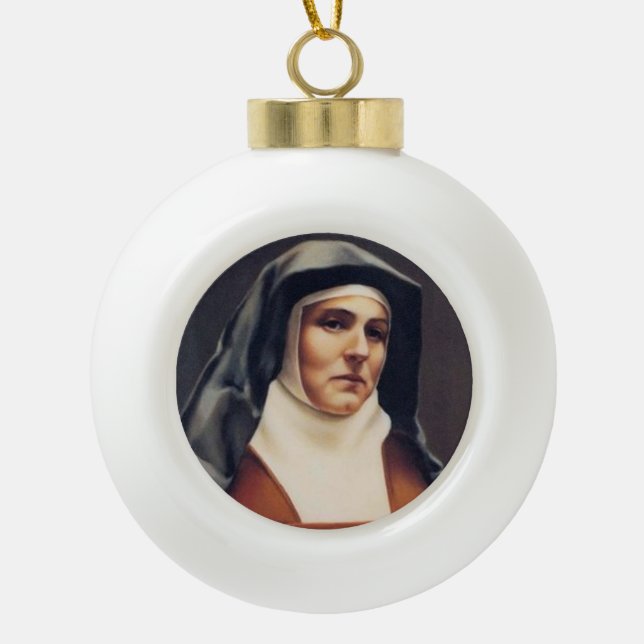 St.Edith Stein Christmas Ornament (Front)