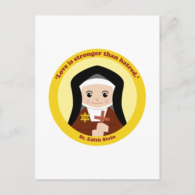 St. Edith Stein Postcard (Front)