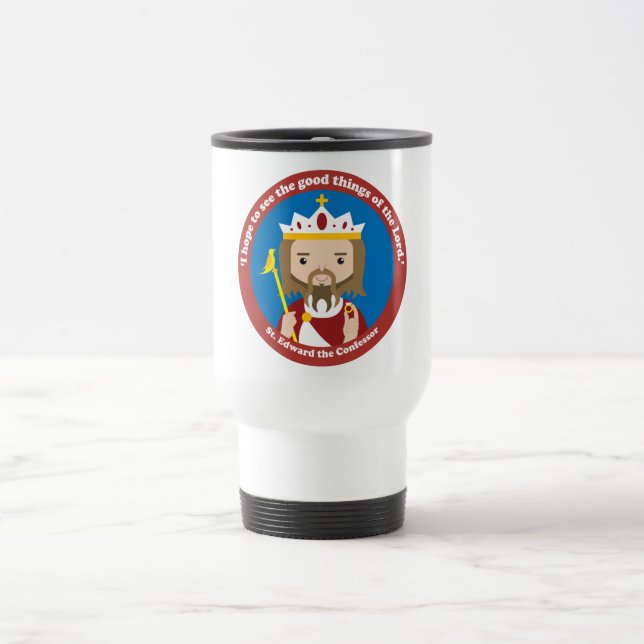St. Edward the Confessor Travel Mug (Center)