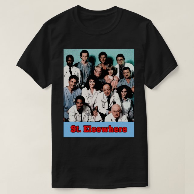 St Eligius Crew 80s T-Shirt (Design Front)
