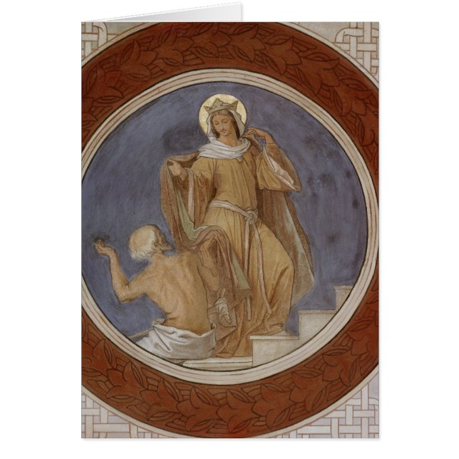 St. Elisabeth giving her Coat to a Beggar (Front)