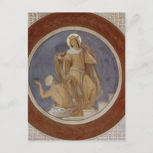 St. Elisabeth giving her Coat to a Beggar Postcard