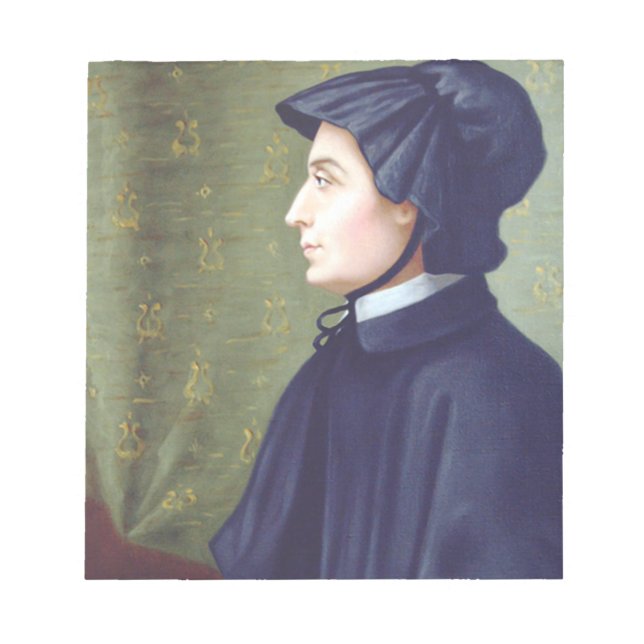St. Elizabeth Ann Seton Patron of Catholic Schools Notepad (Front)