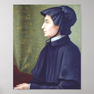 St. Elizabeth Ann Seton Patron of Catholic Schools Poster
