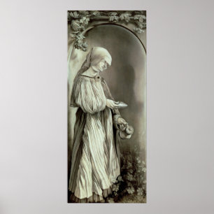 St. Elizabeth of Hungary  1509 Poster