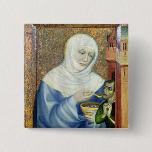 St. Elizabeth of Hungary 15 Cm Square Badge