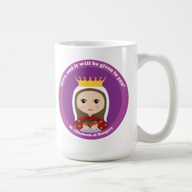 St. Elizabeth of Hungary Coffee Mug (Right)