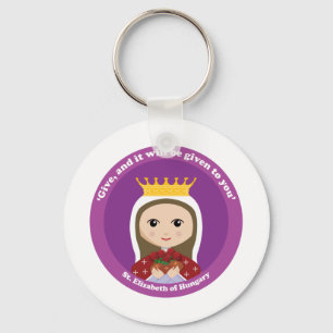 St. Elizabeth of Hungary Key Ring