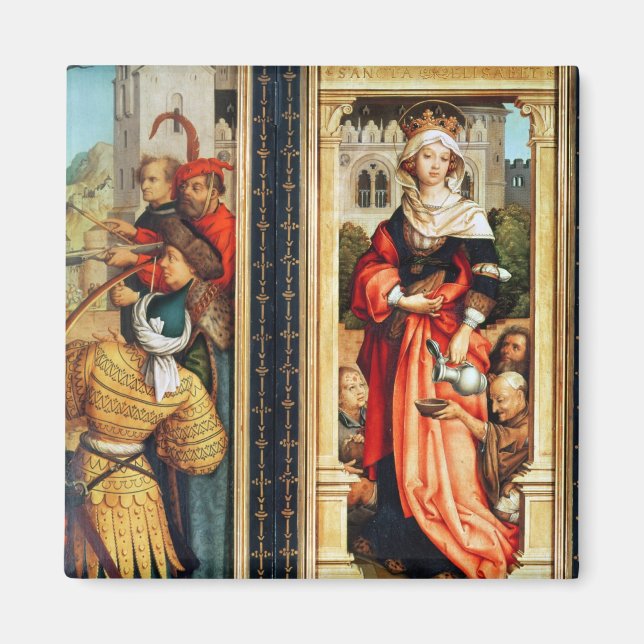St. Elizabeth of Hungary Magnet (Front)
