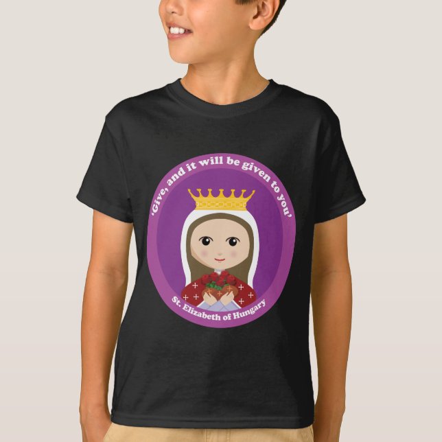 St. Elizabeth of Hungary T-Shirt (Front)