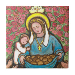 St Elizabeth of Hungary Tile
