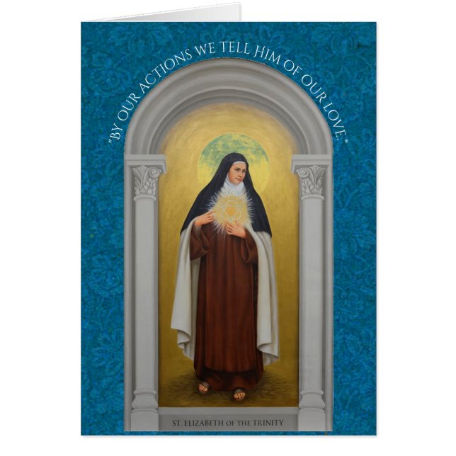 St. Elizabeth of the Trinity Carmelite Nun (Front)