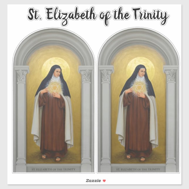 St. Elizabeth of the Trinity, Carmelite Saint (Sheet)