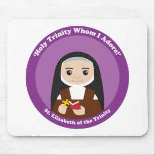 St. Elizabeth of the Trinity Mouse Mat