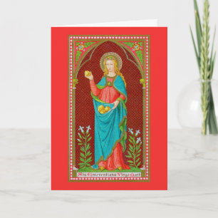 St. Emerentiana of Rome (SAU 36) Card