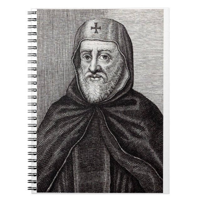 St. Ephrem the Syrian Teacher of Repentance Art Notebook (Front)