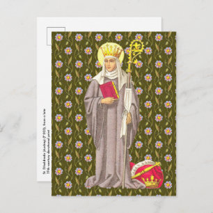 St. Etheldreda (Audrey) (P 003) Postcard