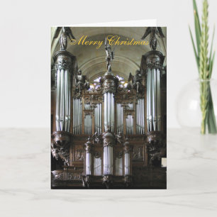 St Etienne-du-Mont organ Holiday Card
