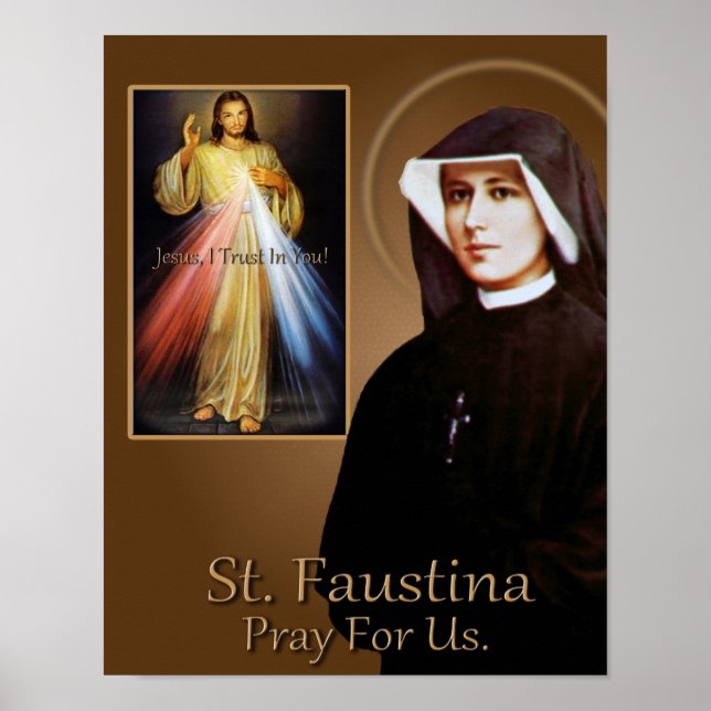 ST FAUSTINA POSTER (Front)