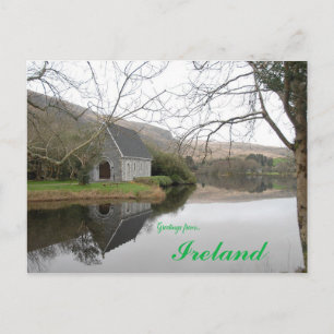 St Finbarr's Oratory in Gougane Barra Ireland Postcard