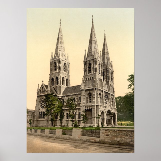 St Finbar's Cathedral, County Cork Poster (Front)