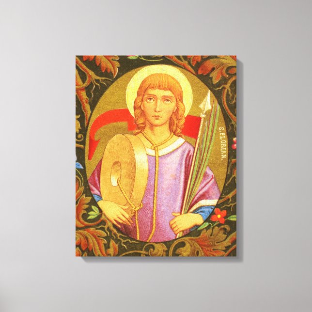 St. Florian of Lorch (PM 03) Canvas Print (Front)