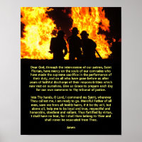 St. Florian Prayer (Said BY Firefighters)