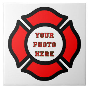 St. Florian's Cross (Style 4) Tile