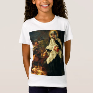 St. Francesca Romana The Angelic Fine Art T-Shirt