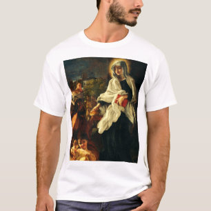 St. Francesca Romana The Angelic Fine Art T-Shirt