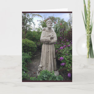 St. Francis animal rights inspirational card