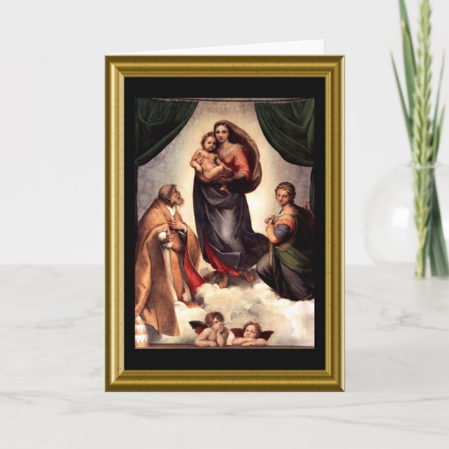 St. Francis Blessing - Christmas Holiday Card (Front)