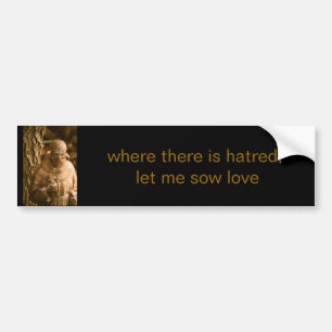 St. Francis Bumper Sticker