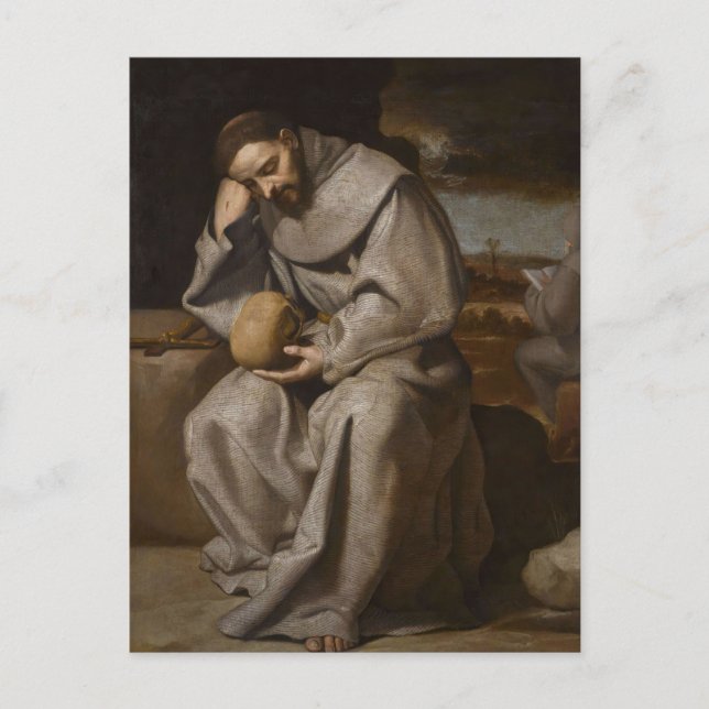 St. Francis by Antonio Arias Fernandez Postcard (Front)