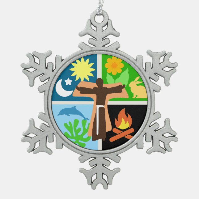St. Francis Canticle of Creation Ornament (Front)