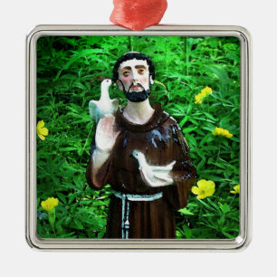 St. Francis Christmas Ornament
