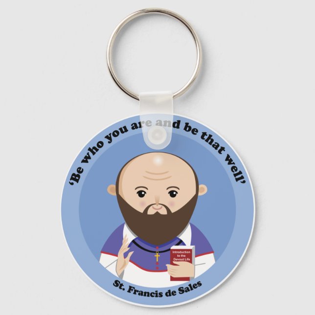 St. Francis de Sales Key Ring (Front)