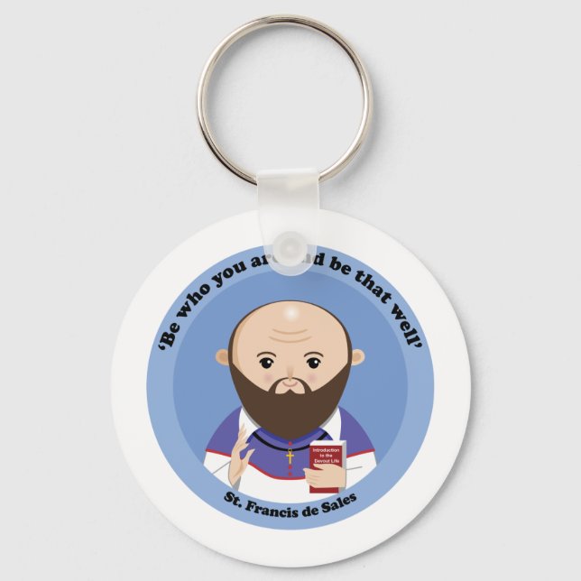St. Francis de Sales Key Ring (Front)