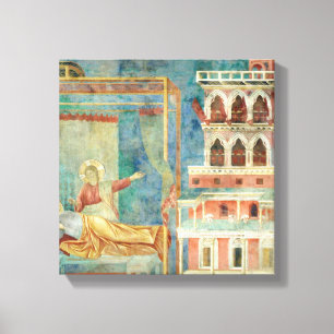 St. Francis Dreams of a Palace full of Weapons Canvas Print
