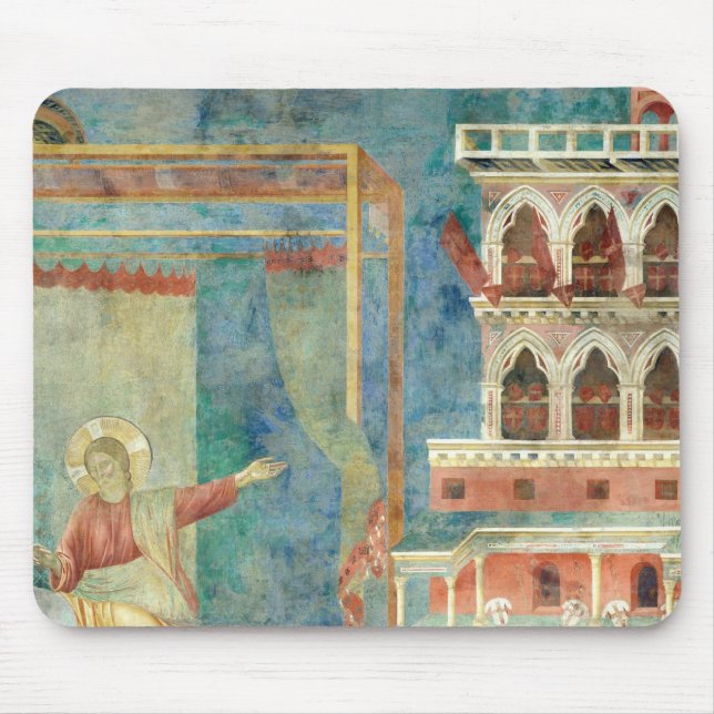 St. Francis Dreams of a Palace full of Weapons Mouse Mat (Front)