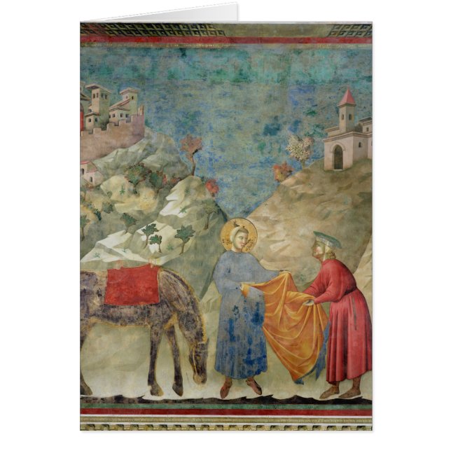 St. Francis Gives his Coat to a Stranger (Front)