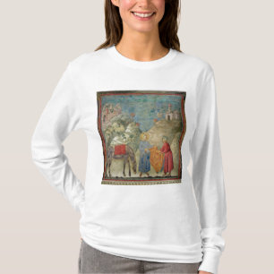 St. Francis Gives his Coat to a Stranger T-Shirt