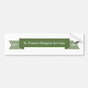 St francis hospice logo bumper sticker
