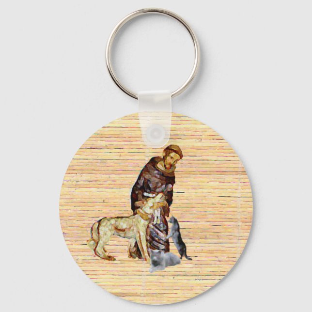 St. Francis Keychain (Front)
