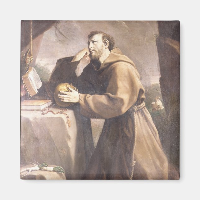 St. Francis of Assisi at Prayer Magnet (Front)