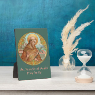 St. Francis of Assisi (BK 002) 5"x7" Plaque